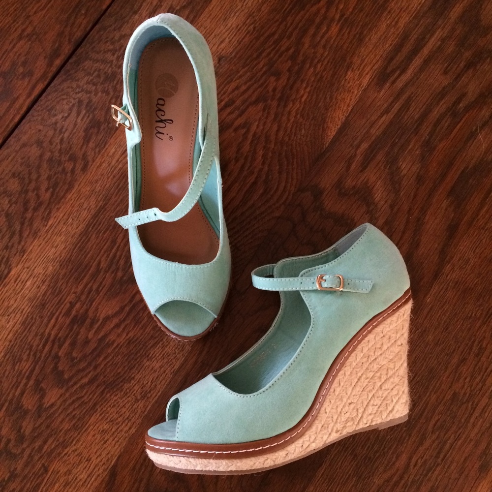 ModCloth Retro Style Espadrilles Shoes Size 7